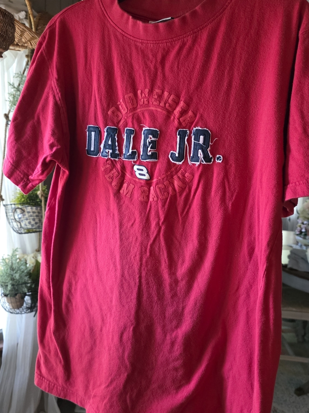 Chase Authentics Red Dale Jr. Graphic Short Sleeve Tee